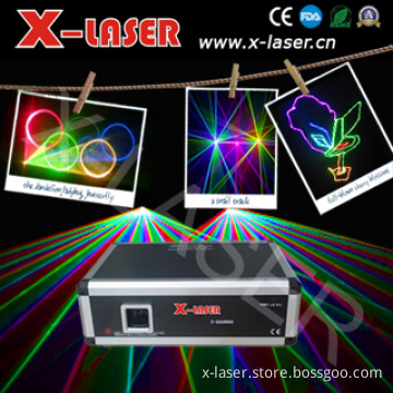 3W RGB Full Color Animation Laser Light (X-RGB3000)